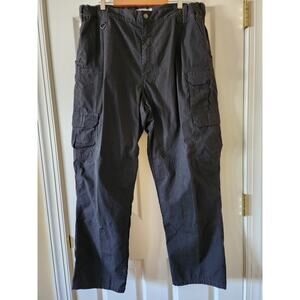 5.11 Taclite Pro Ripstop Tactical Cargo Pants Black 40x32 Heavy Duty #74273